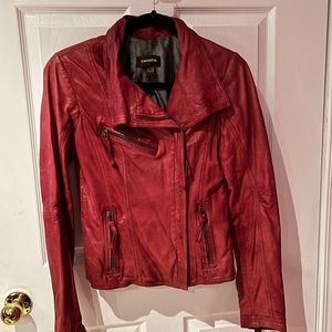 Danier Leather Red Jacket